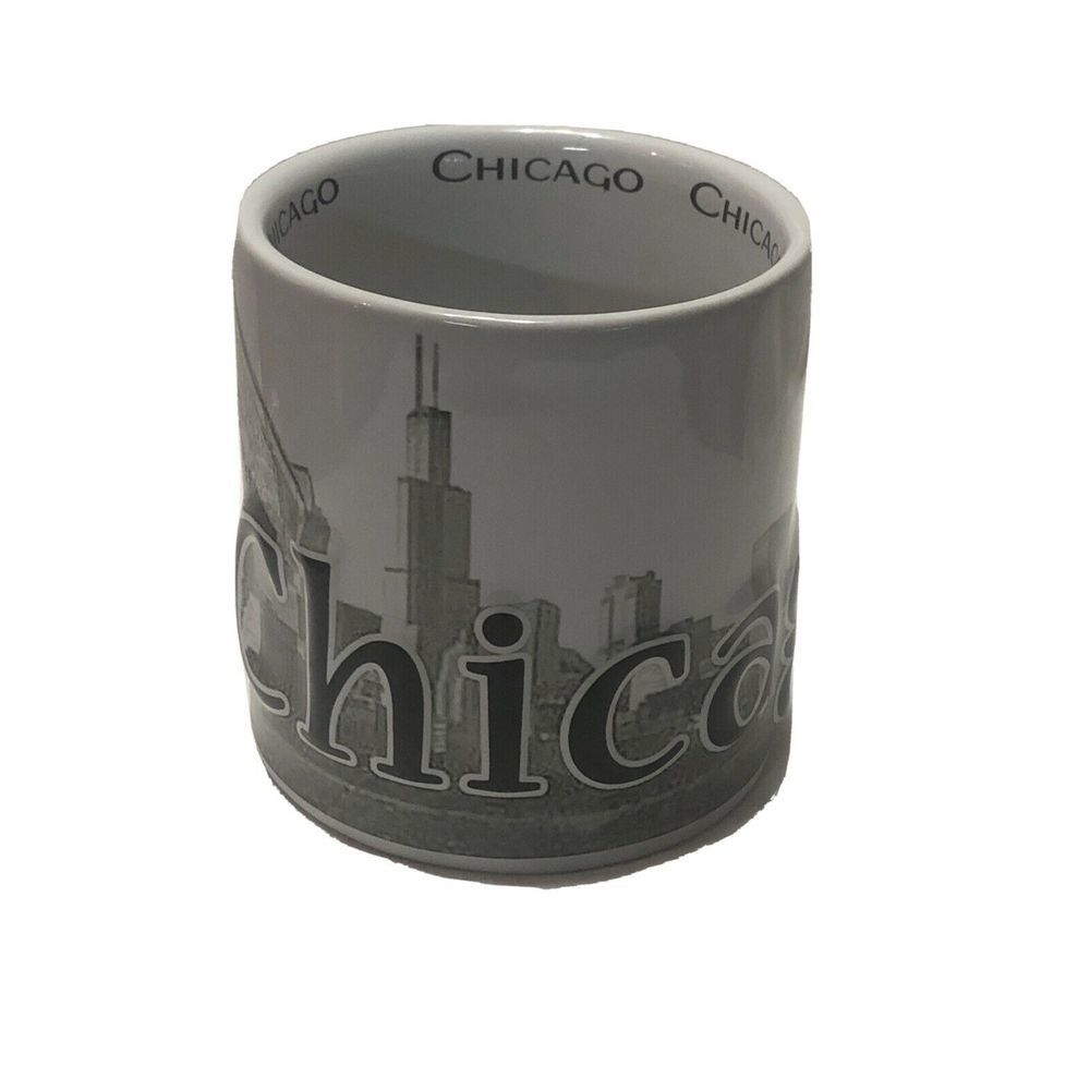 Chicago Embossed Coffee Mug